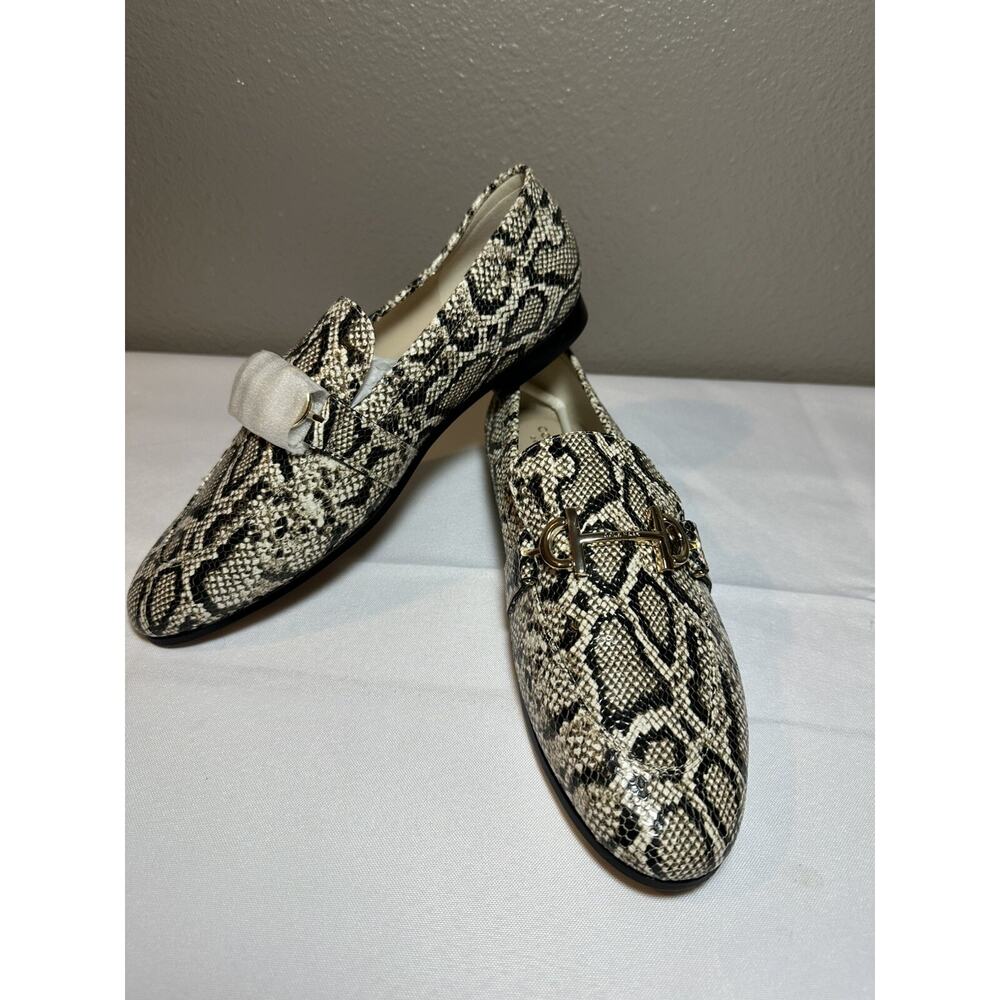 Cole Haan Modern Classics Bit Loafer Snakeskin Embossed In Python Rama 9B New - Picture 10 of 10